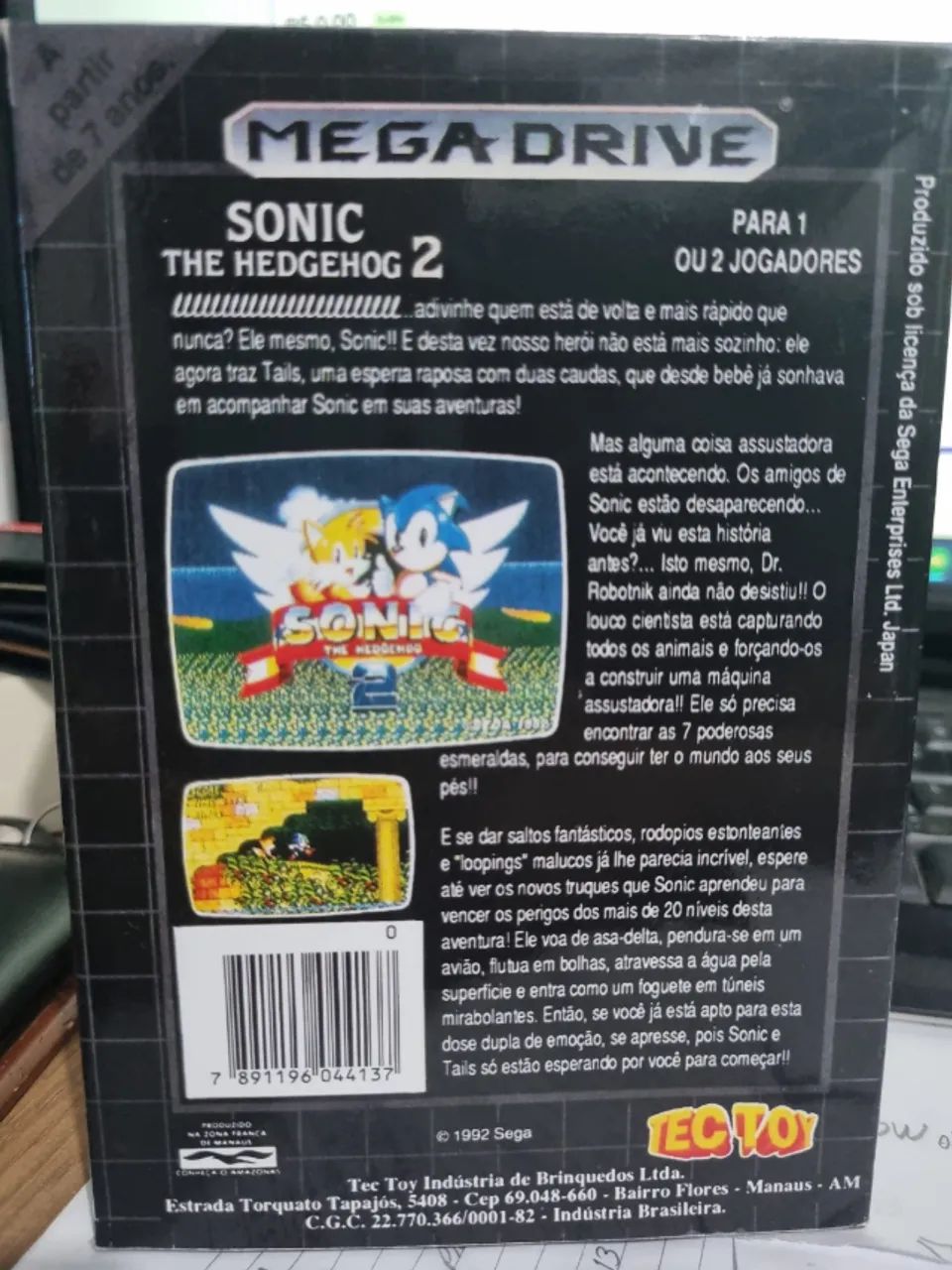 SONIC THE HEDGEHOG 2 - MEGA DRIVE - Foto 3