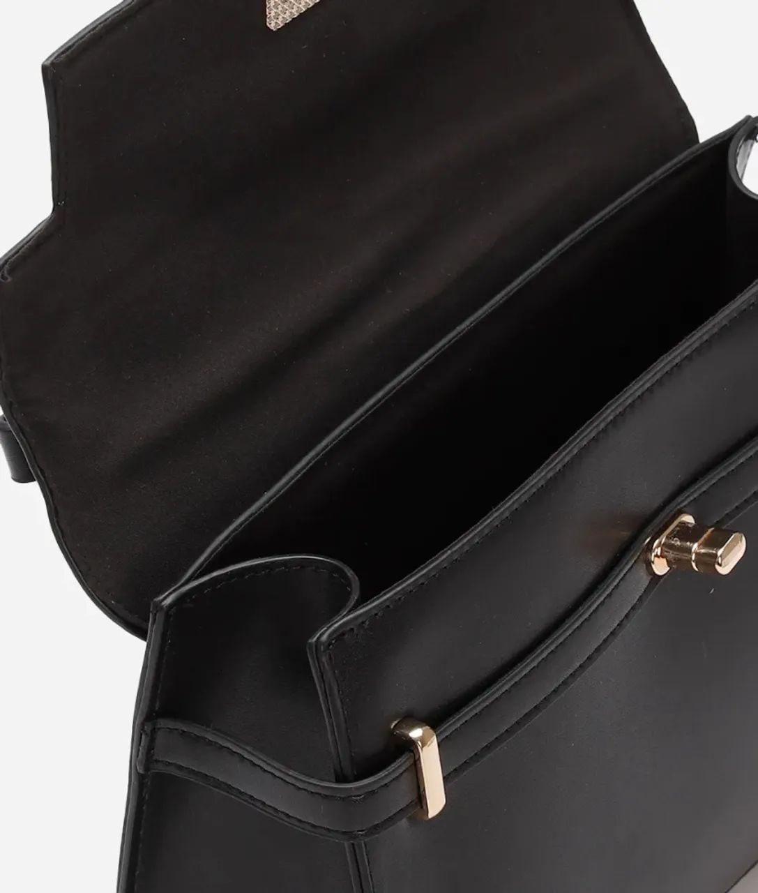 Bolsa feminina preta  - Foto 2