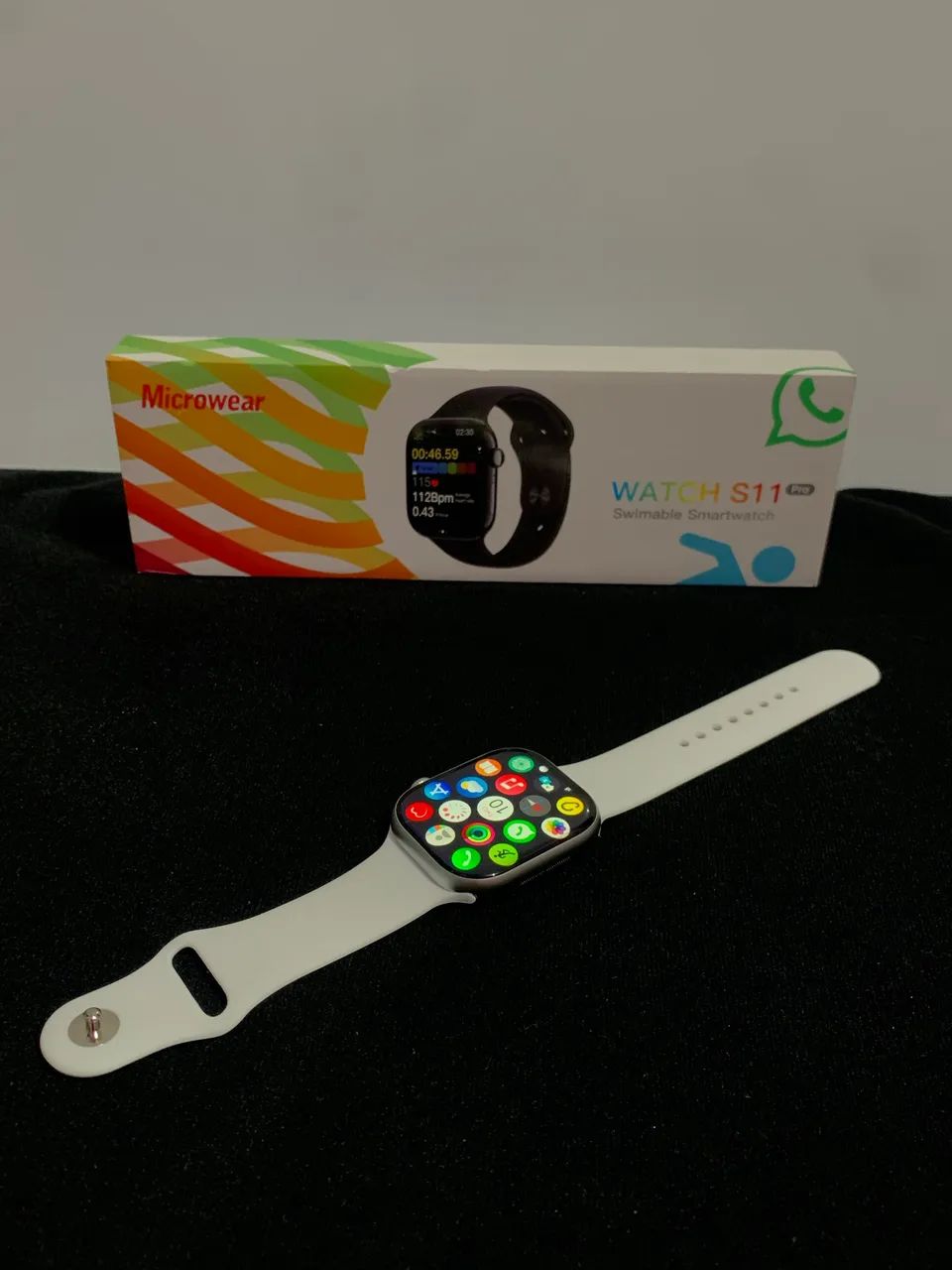 S11 Pro MICROWEAR Prata AMOLED - Foto 2