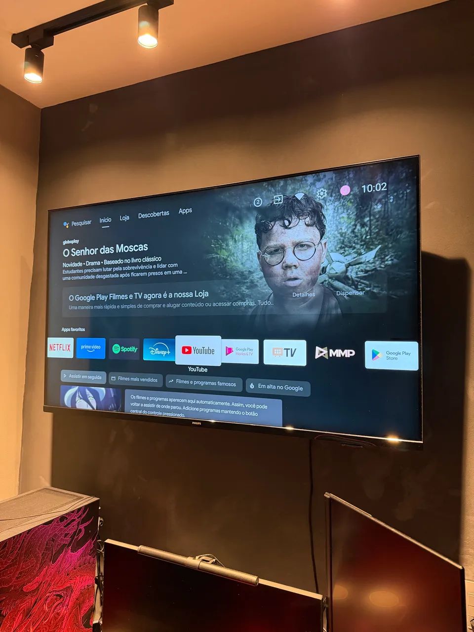 TV SMART PHILIPS - 50 POLEGADAS 4K 