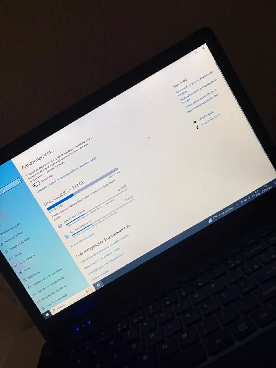 Notebook goldentec ótimo para estudos e trabalho dentre outros, ótimo estado  - Foto 2