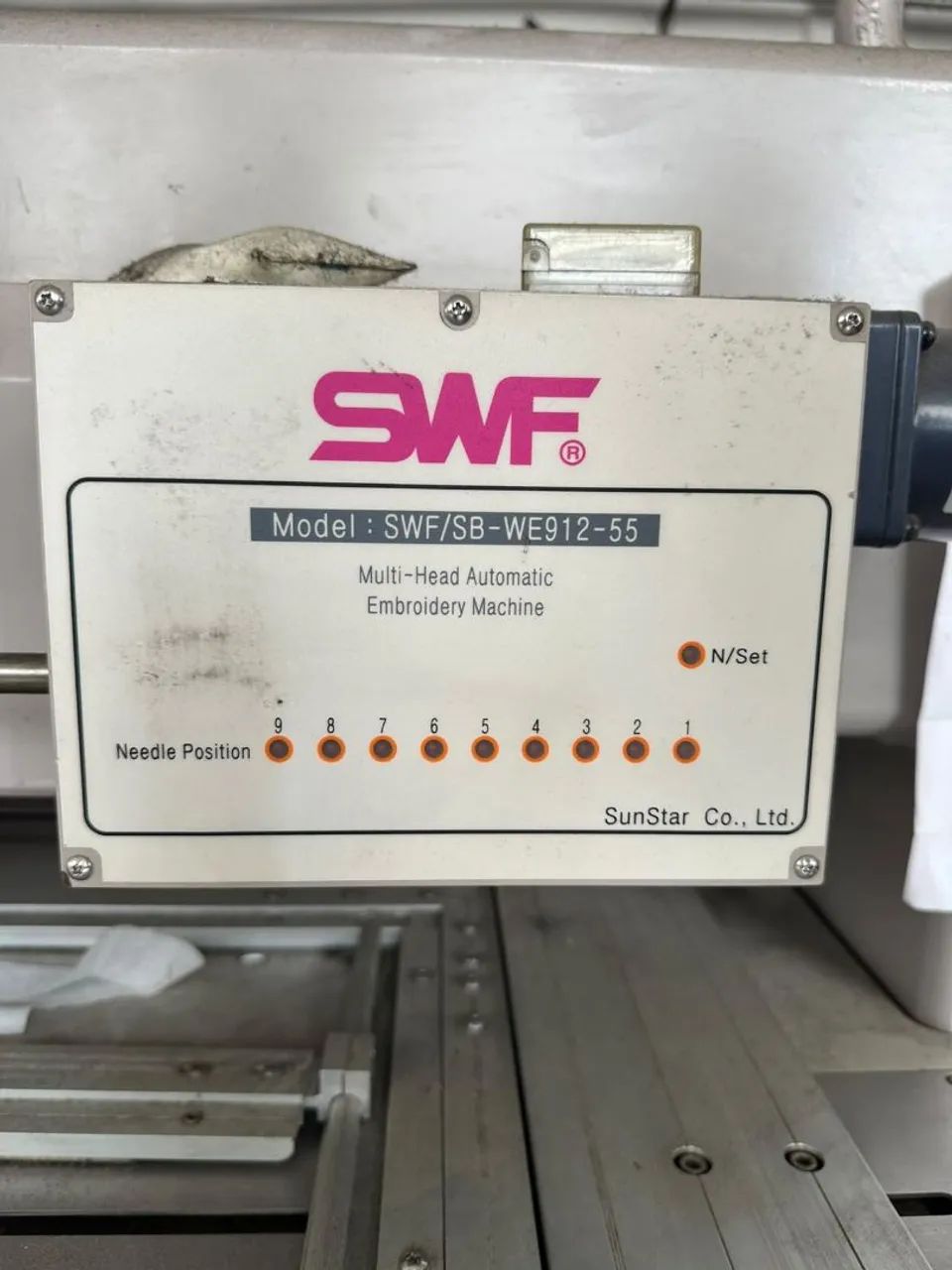 Máquina de bordado Swf 12 cabeças  - Foto 3