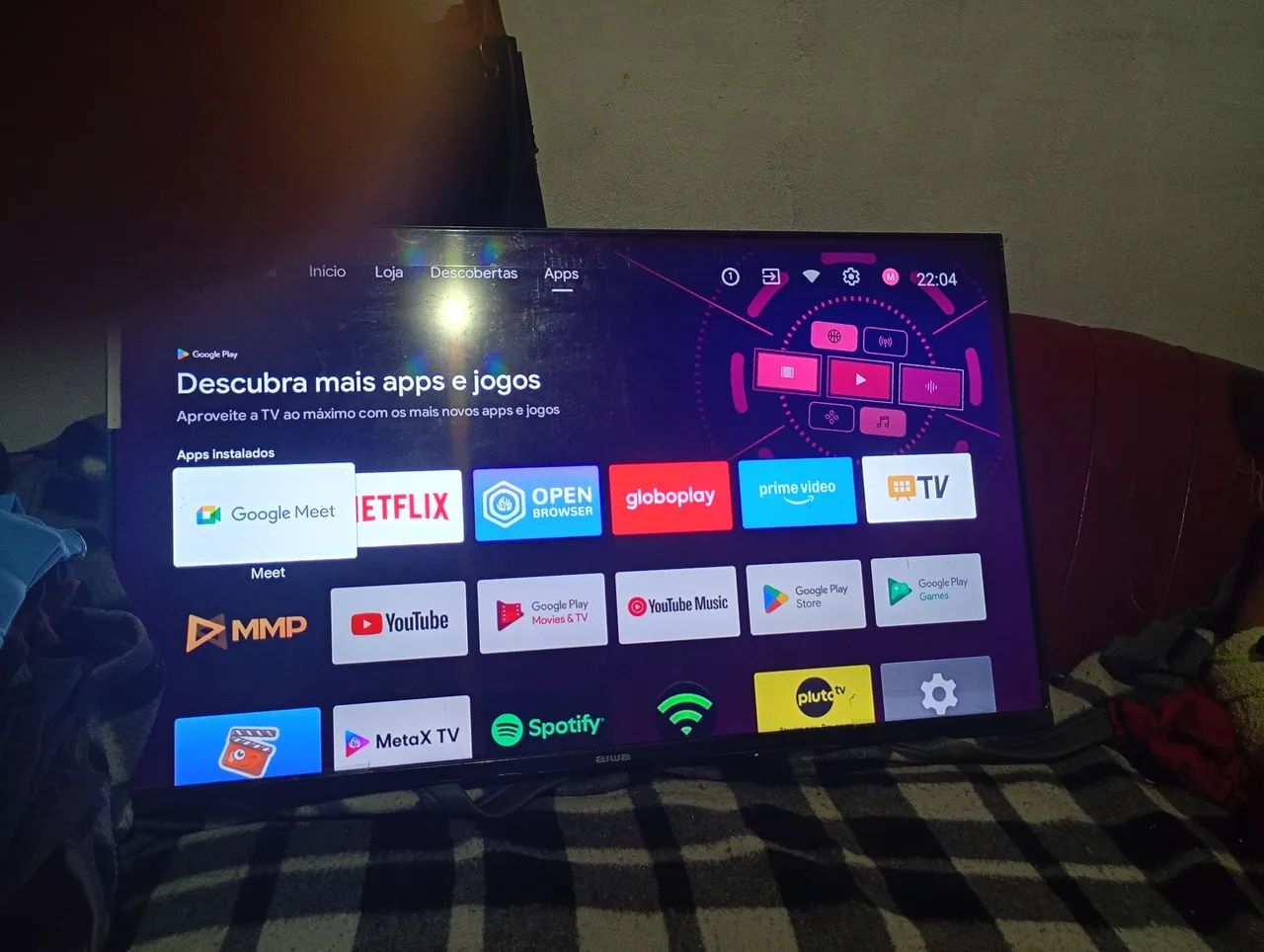 Vendo tv 1250 43 polegadas nova com nota fiscal - Foto 3
