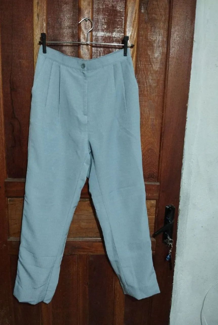 conjunto social vintage blazer e calça - Foto 2