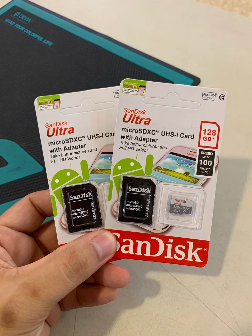 Original SanDisk 128GB Memory Card423878252456192002