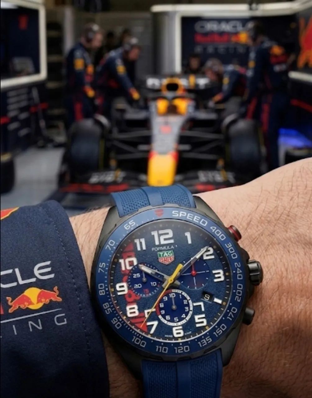 TAG Heuer Formula 1 Chronograph X Oracle Red Bull Racing Quartzo, 43 mm