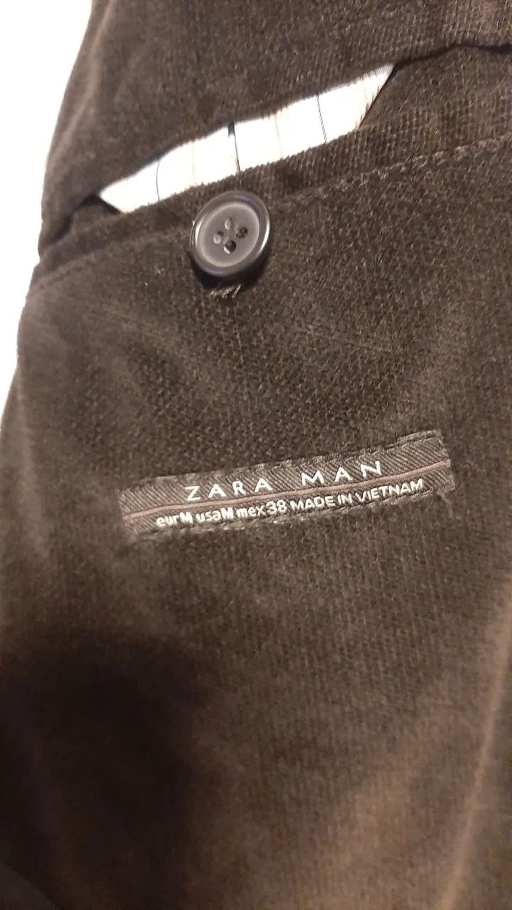 Blazer Zara camurça marrom  - Foto 2