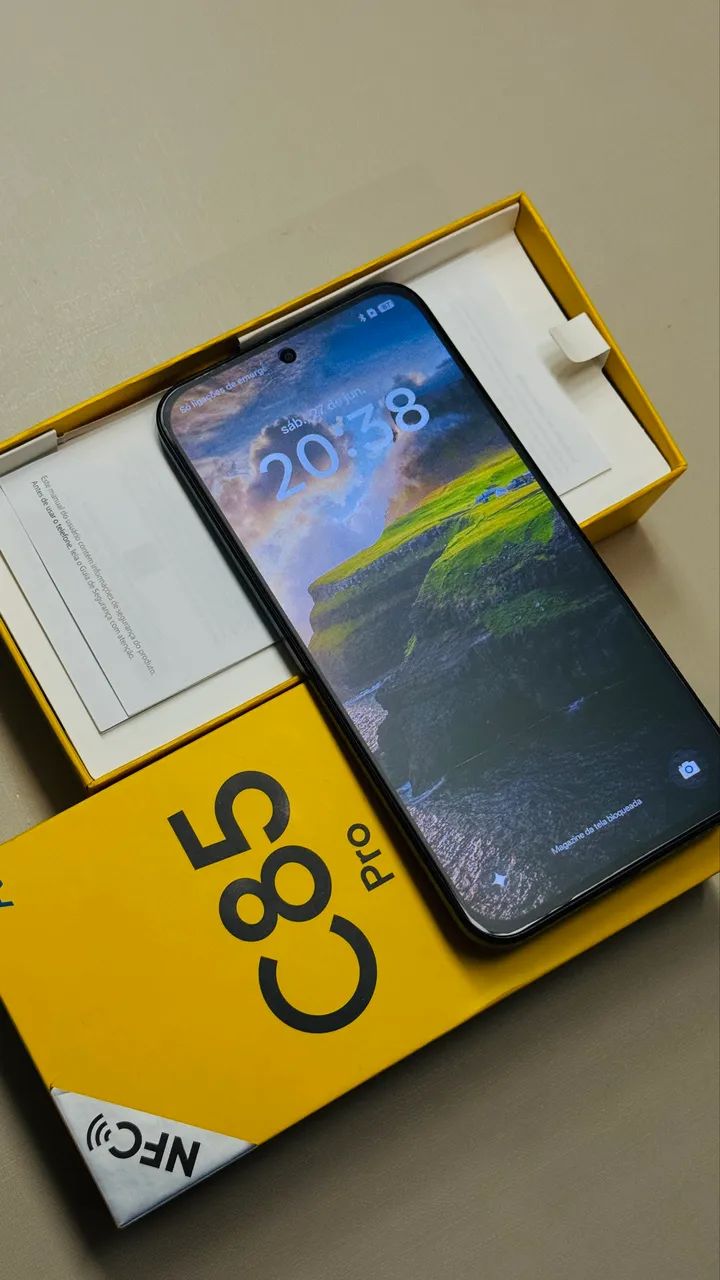 C85 PRO 8GB RAM + 256GB + Capa e película