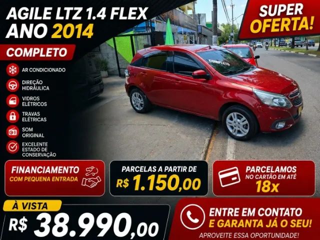 Chevrolet Agile AGILE LTZ 1.4 MPFI 8V FlexPower 5p 2014