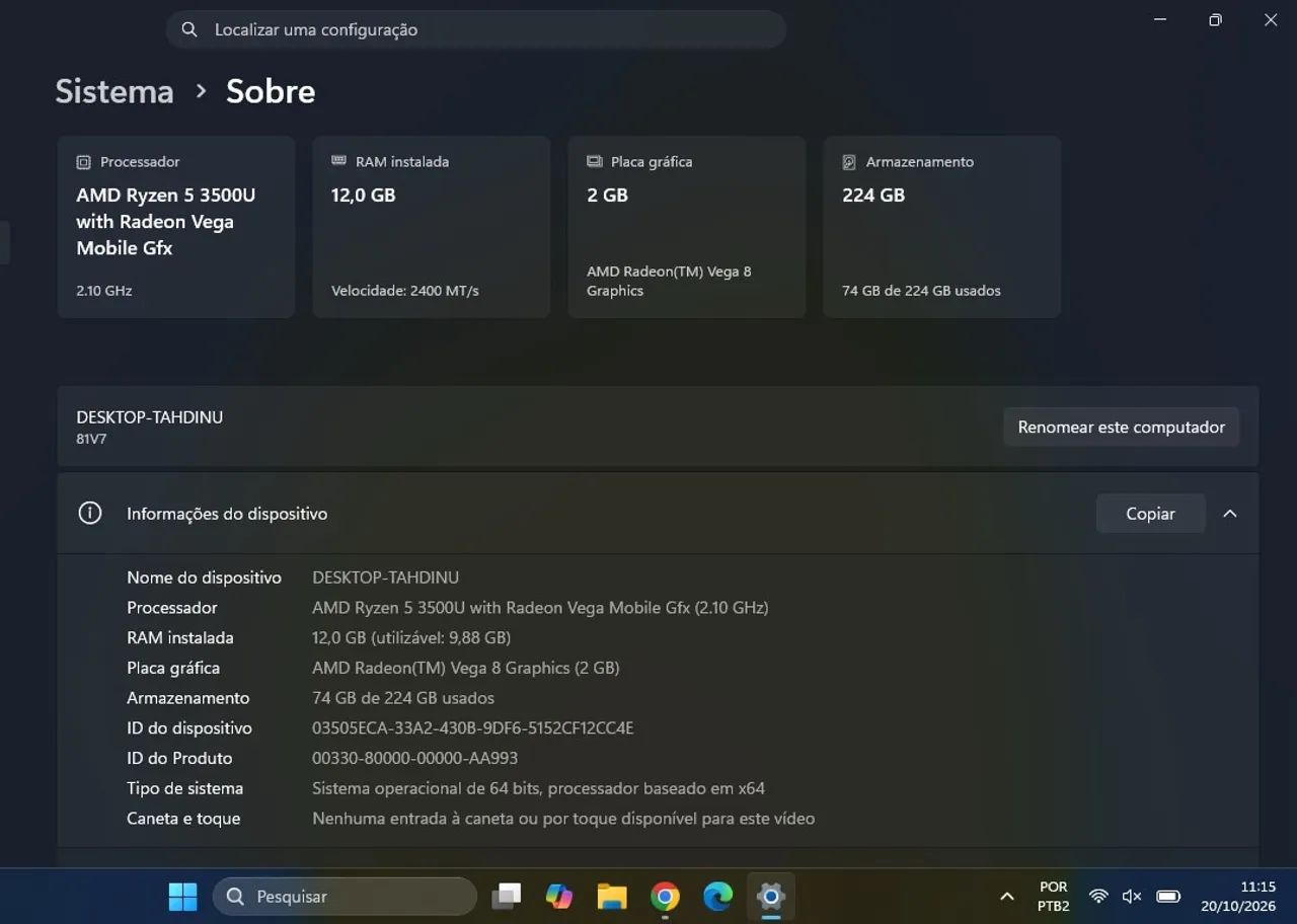 Notebook ideapad as145 - Ryzen 5  - Foto 4
