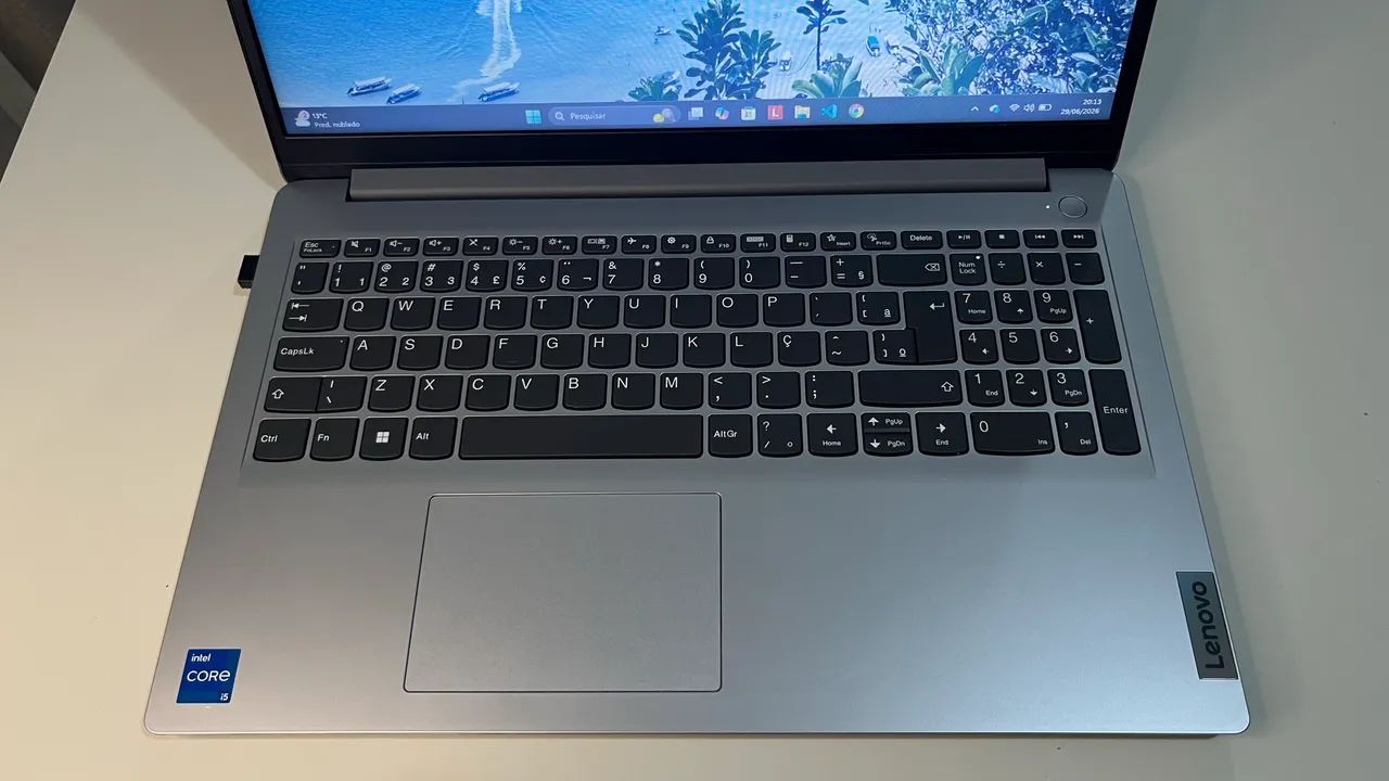 Notebook Lenovo Core i5 12ª Geração 8GB RAM 512GB SSD - SEMINOVO