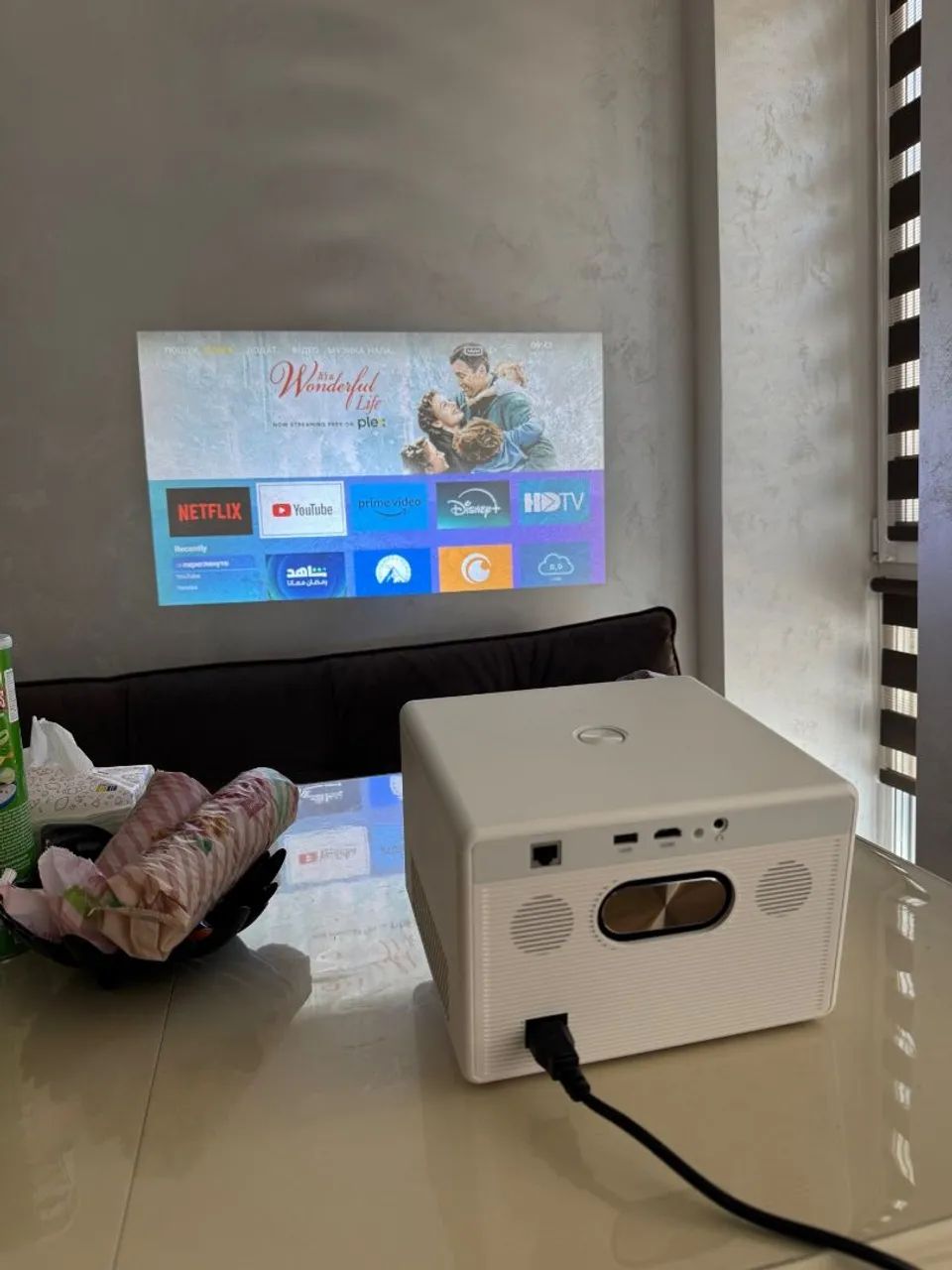 Projetor Byintek Plato T5 Max  - Foto 5