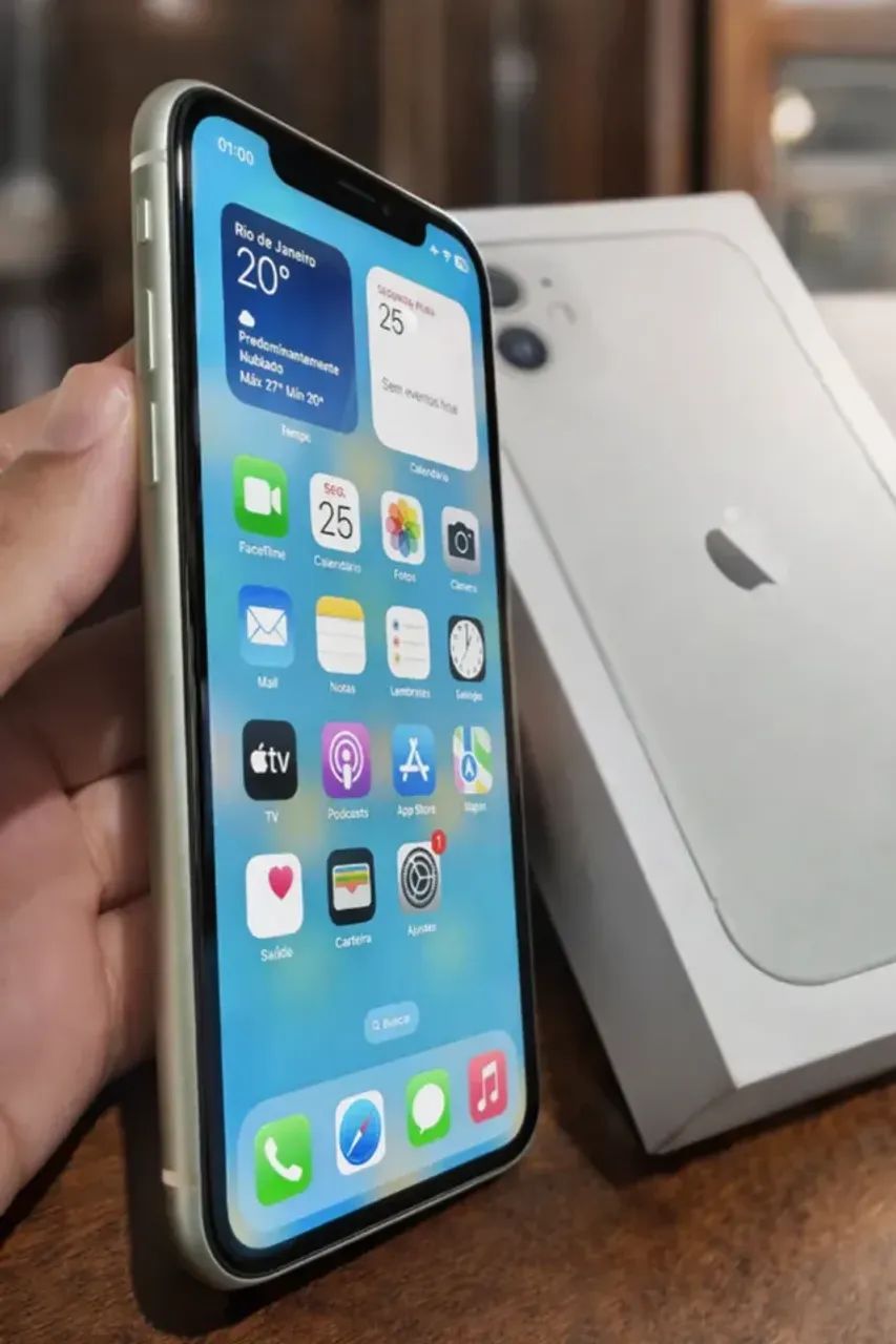 iPhone 11 64GB - 74% Funcional | Face ID OK | Desbloqueado
