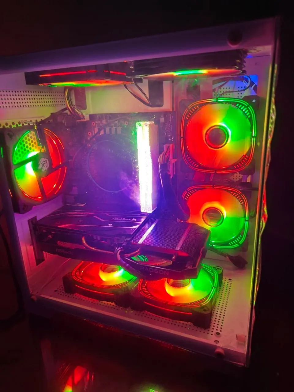 Pc gamer completo/workstation rx 5700 xt e  i5 12° geraçao - Foto 2