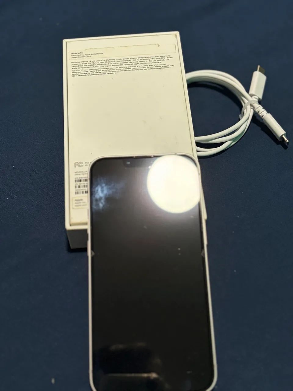 Vende-se iPhone 14 128Gb branco  - Foto 2