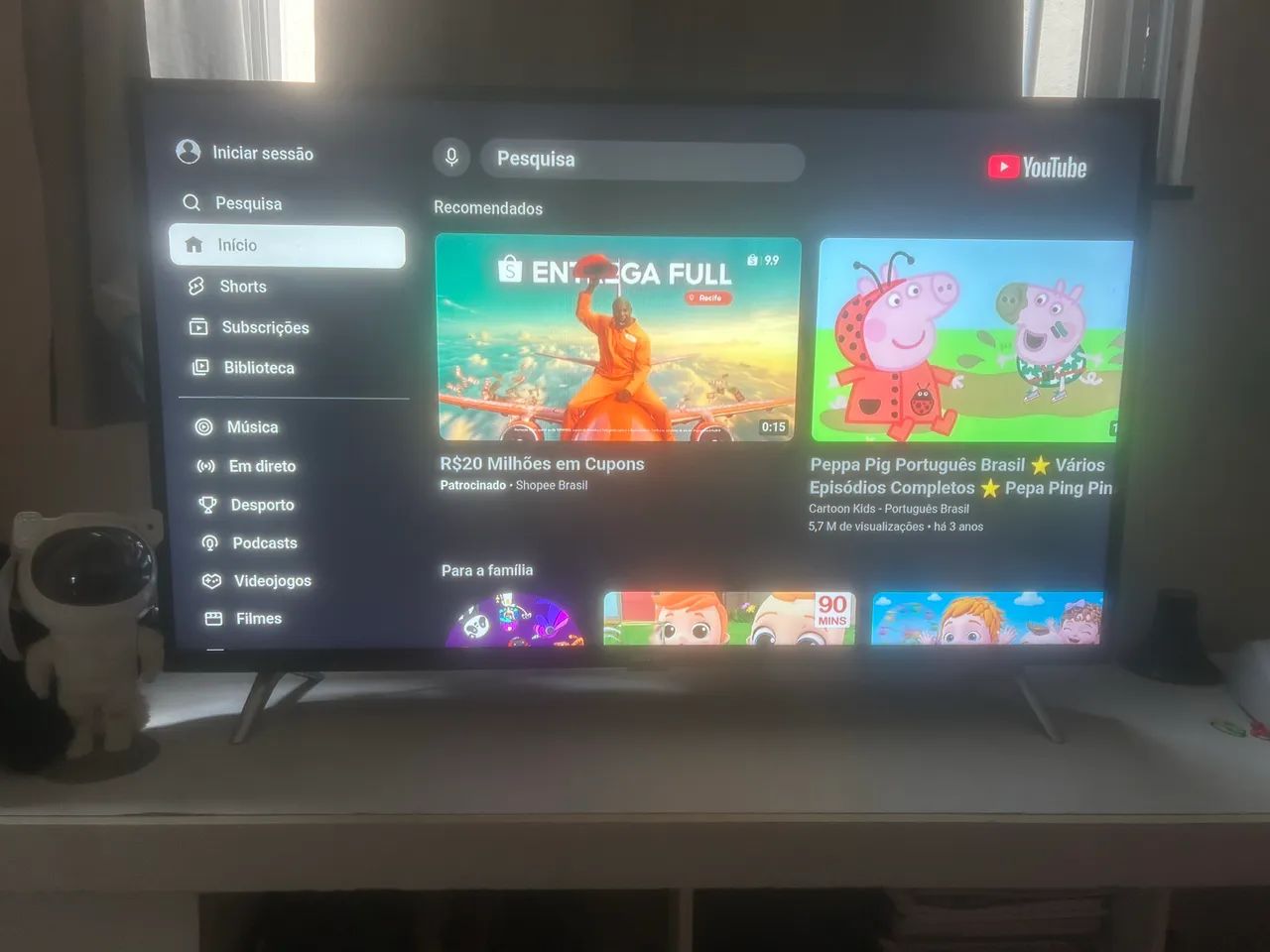 Tv semp tcl 43 polegadas