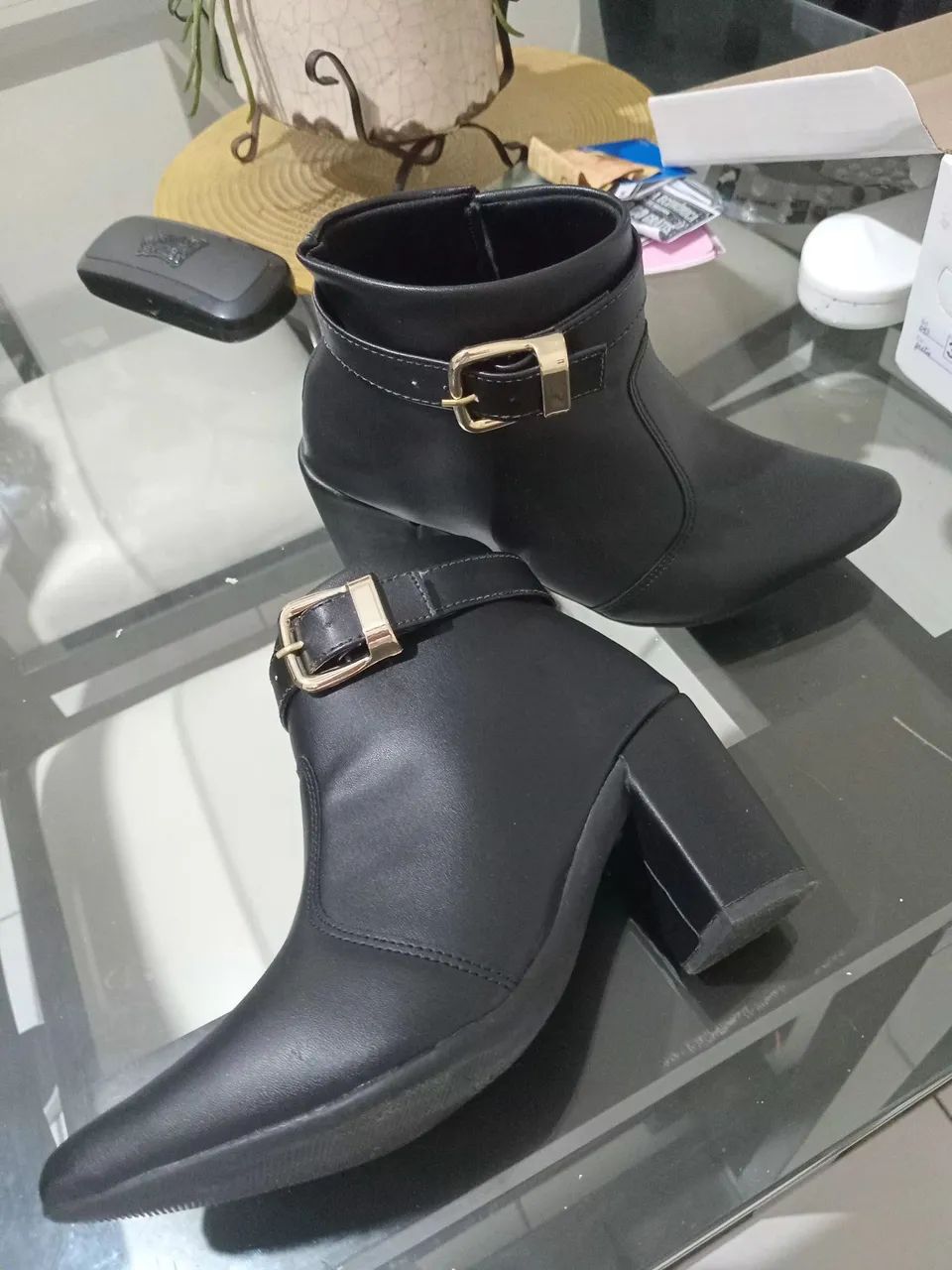 Bota preta 36 - Foto 2