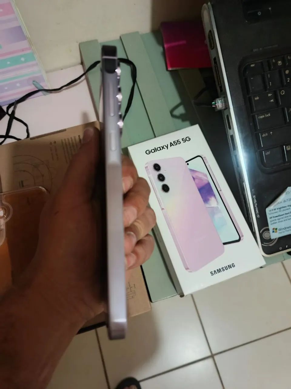A55 Samsung zero Vendo ou troca  - Foto 5