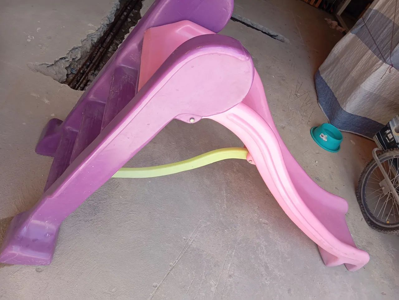Escorregador infantil três escadas - Foto 3