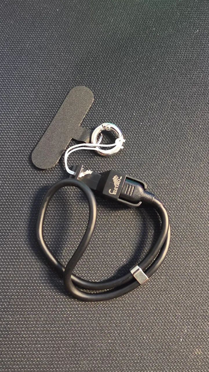 Cabo carregador e suporte para celular - Foto 3
