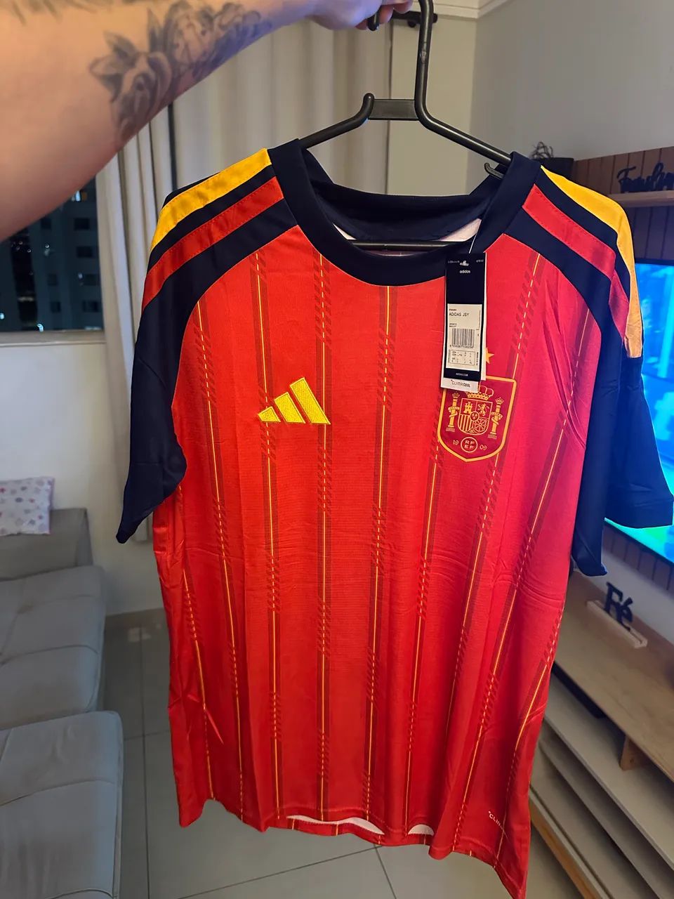 Camisa Espanha NOVA  - Foto 2