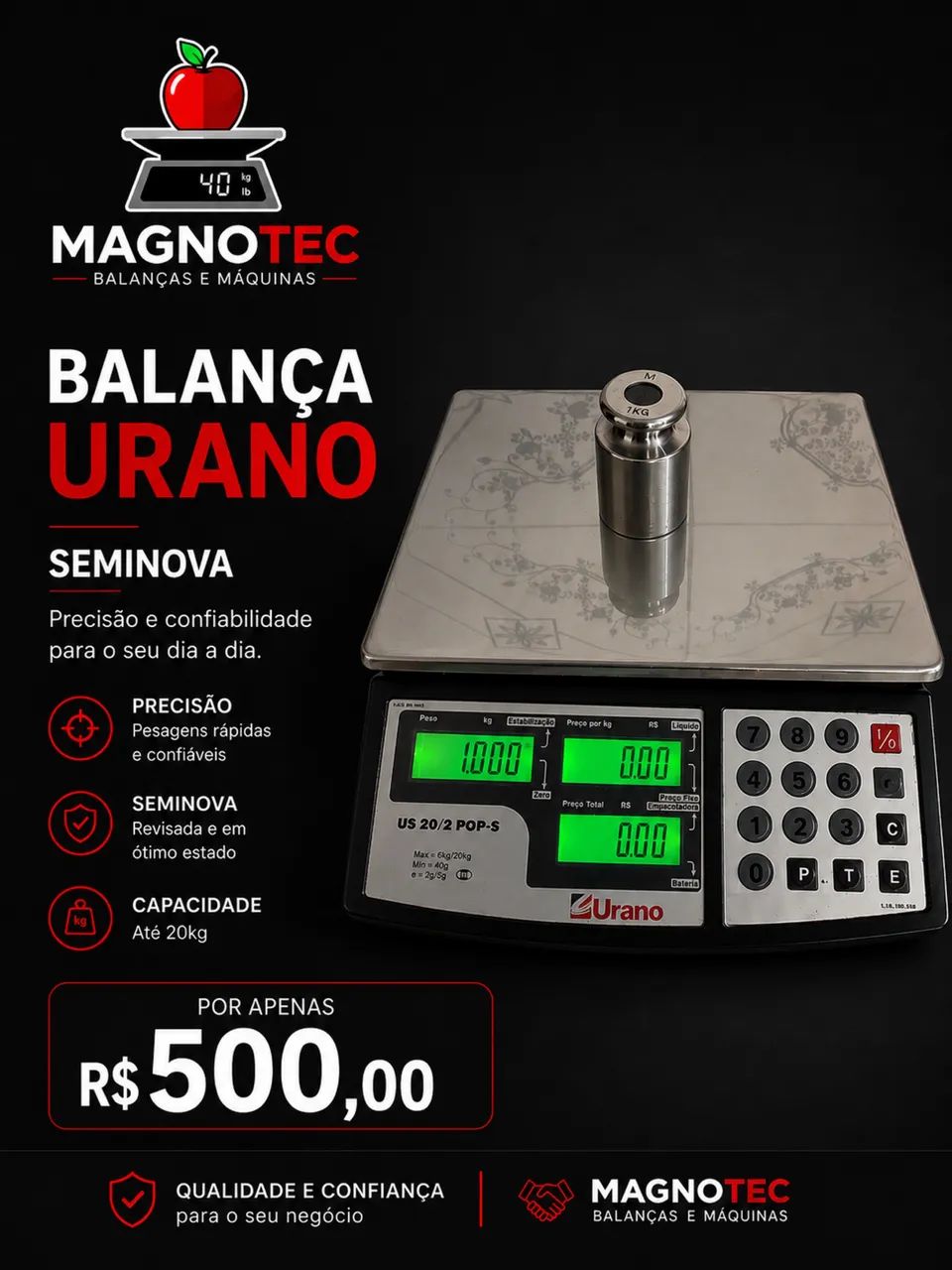 Balança Urano  - Foto 2