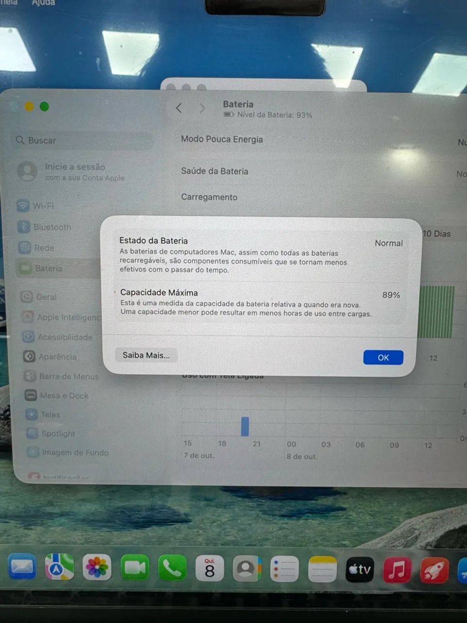 MACBOOK AIR M3 8/256SSD - SEMINOVO - Foto 5