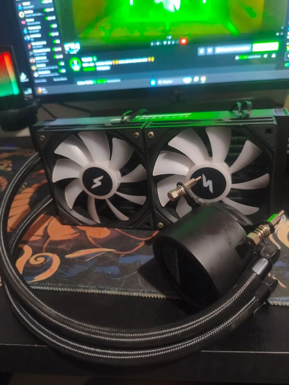 Vende-se Water cooler superframe Isengard 240mm com display customizável. - Foto 2