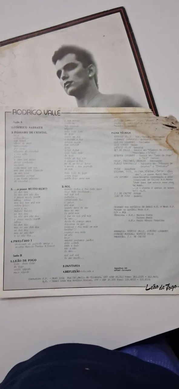 lp rodrigo valle leao de fogo usado - Foto 4
