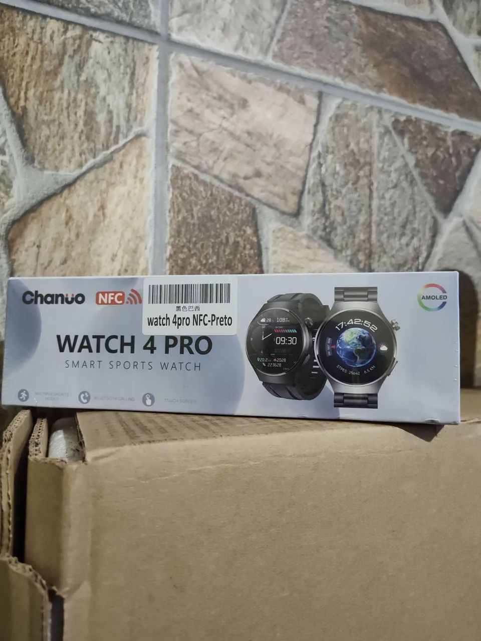 Whatch 4 PRO com NFC