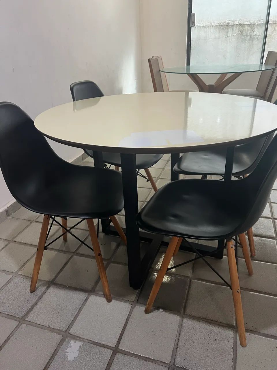Mesa de jantar 110 diâmetro  - Foto 2