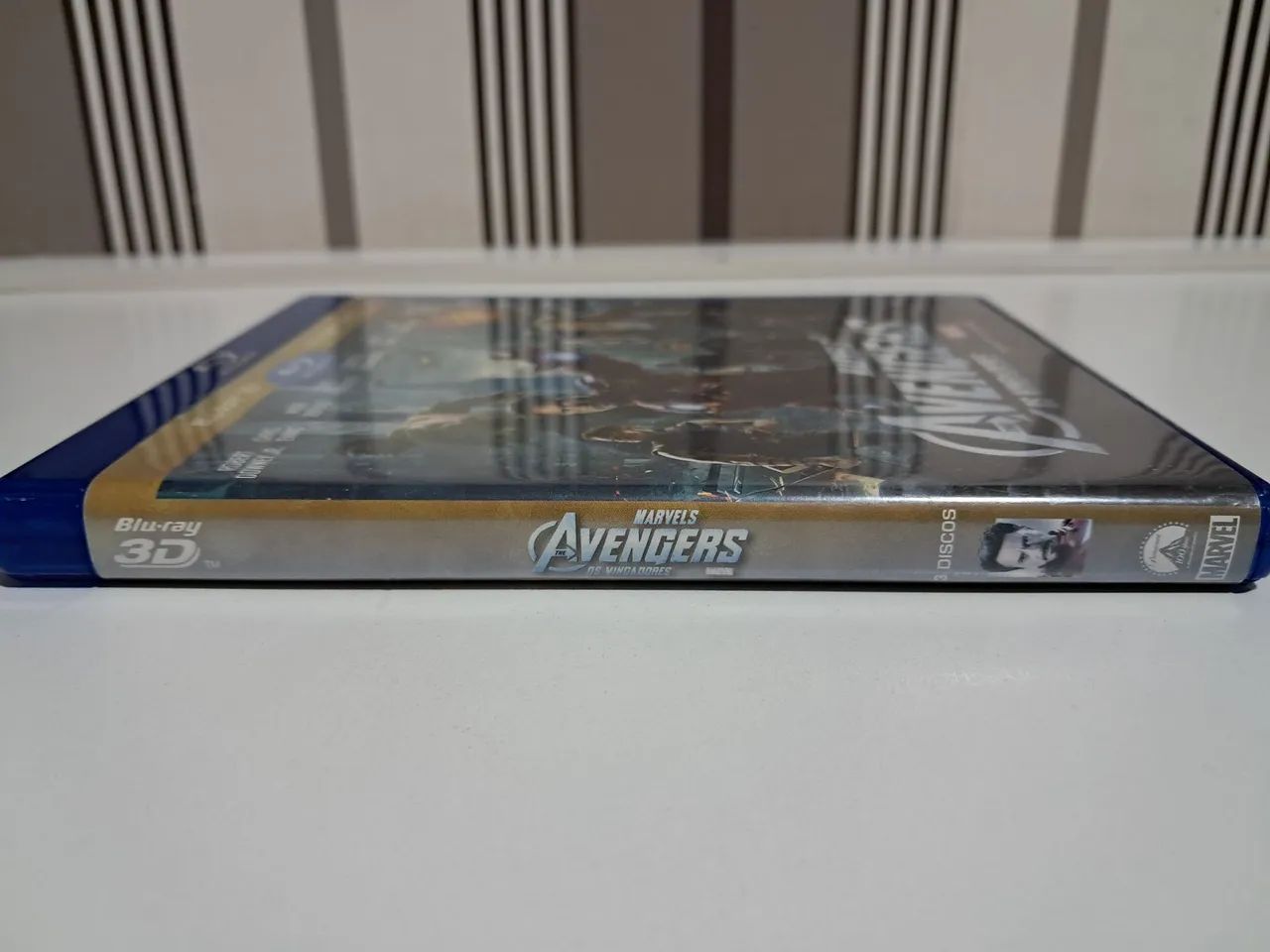 Blu-ray Original Os Vingadores 2D+3D (Triplo) - Foto 3