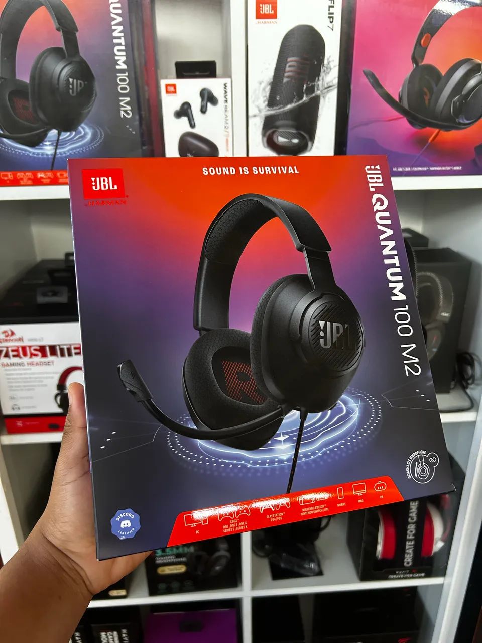 Headset original JBL quantum 100 M2 