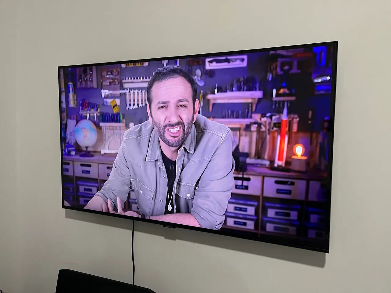 Tv Smart Samsung 43 Polegadas Crystal 4K UHD  - Foto 5