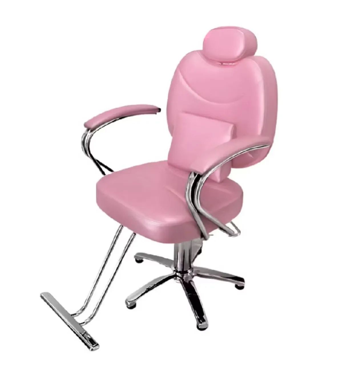 Cadeira de salão rosa 