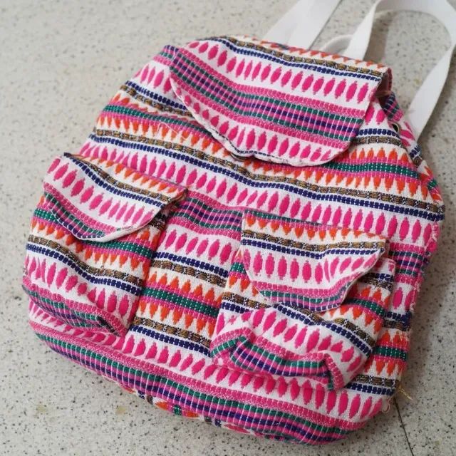 Bolsa Mochila Indiana Étnica importada - Foto 5