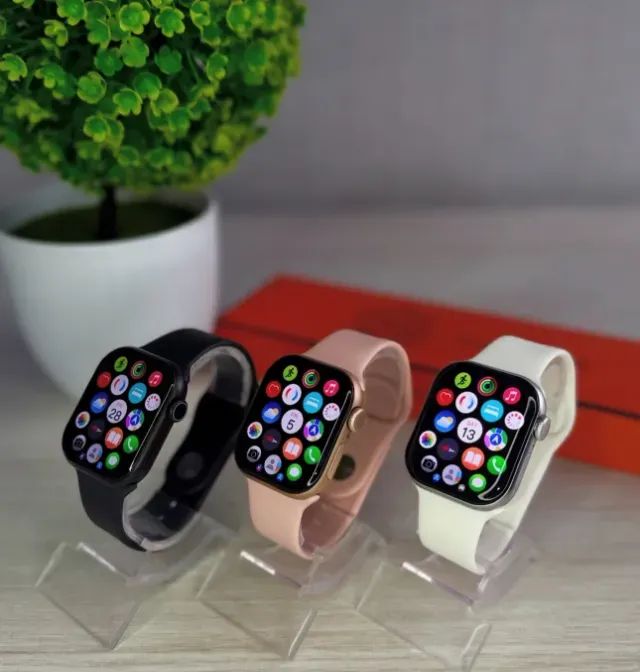 Relógio Inteligente Ultra Plus Série 10 49mm AMOLED GPS NFC Lançamento 2026 Frete Grátis