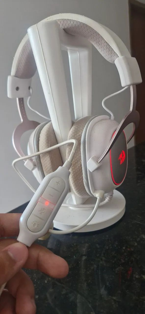 Fone e microfone Headset gamer - Redragon Zeus X  - Foto 2
