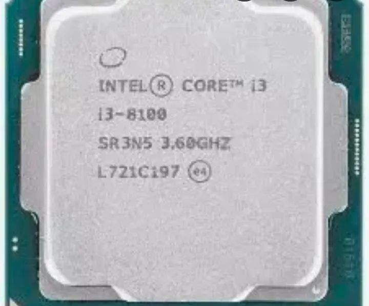 Processador i3 8100 3.6 ghz soquete 1151 da oitava geração funcionando perfeitamente 