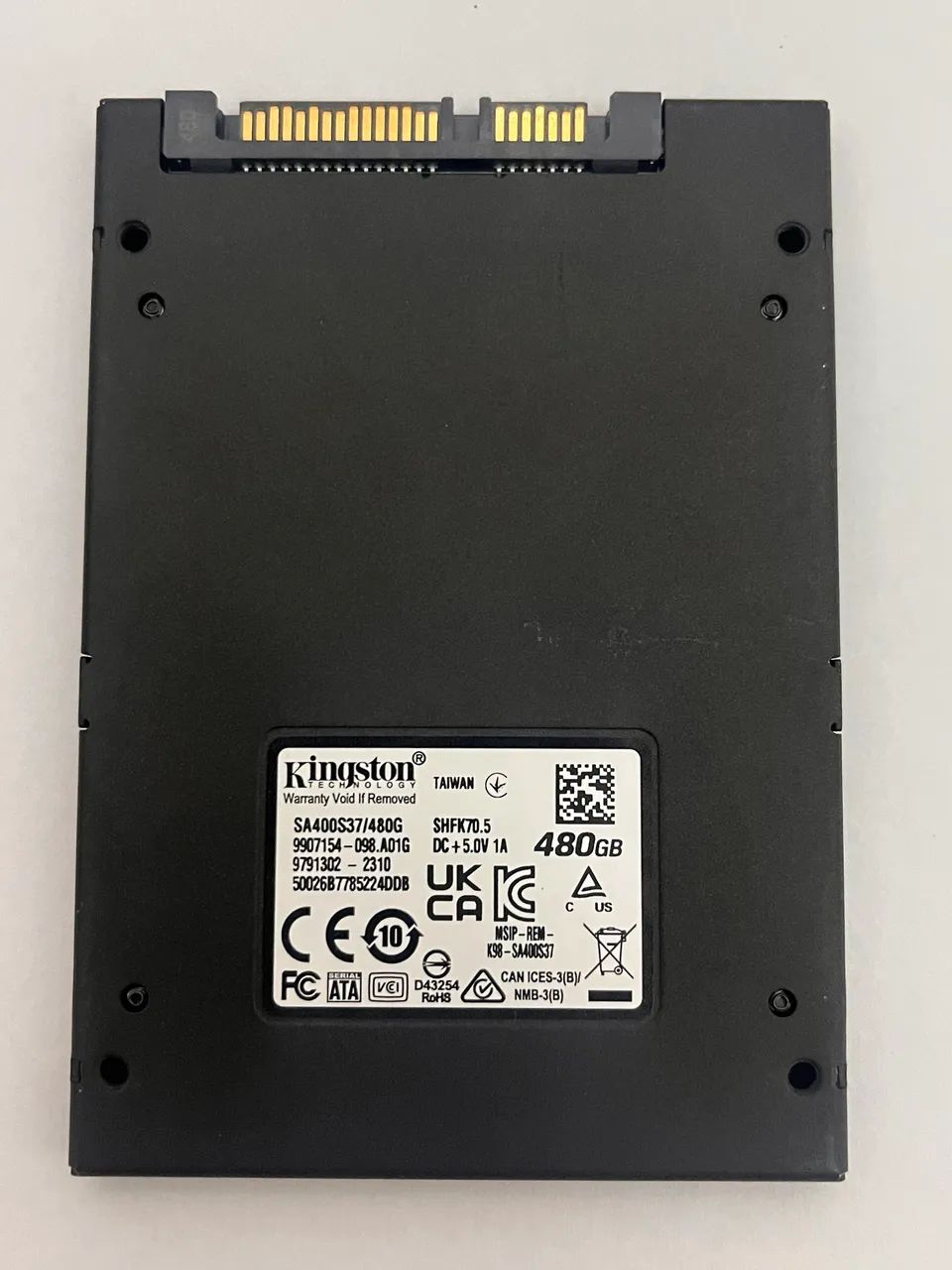 SSD KINGSTON 480GB