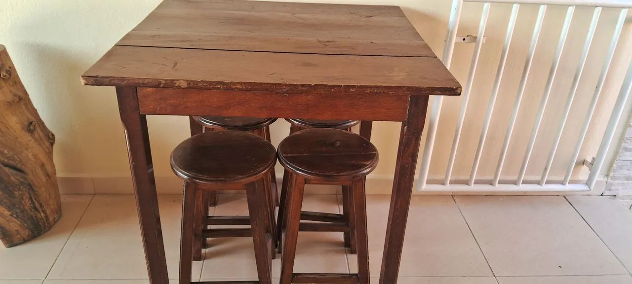 Mesa de madeira maci ça  - Foto 2