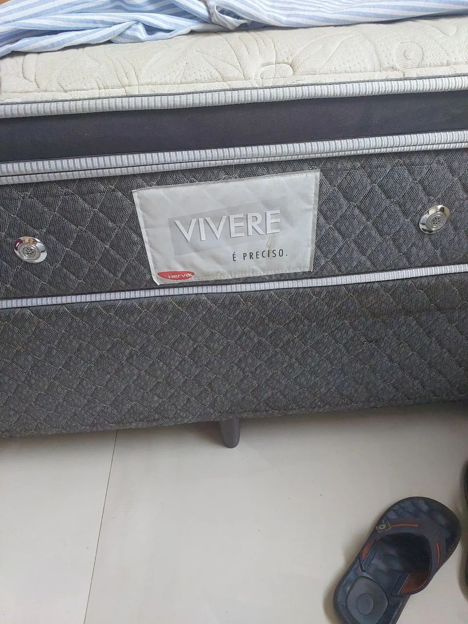 Cama Box Solteirão Herval Vivere 
