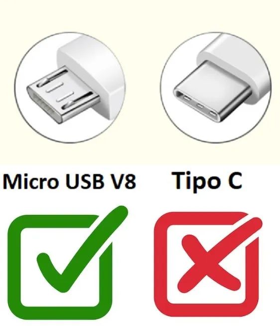 Lote com 25 Cabos Usb V8 Com 1,70m Para Carregamento E Dados Celular Tablet