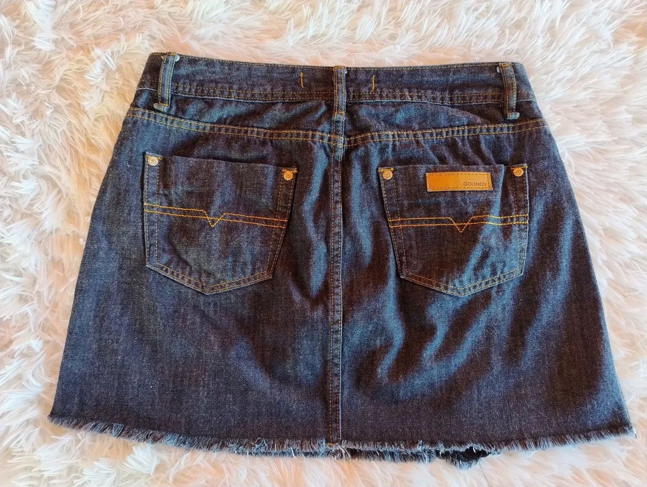 Saía Jeans Goondy Denim Lovers 42 - Foto 3