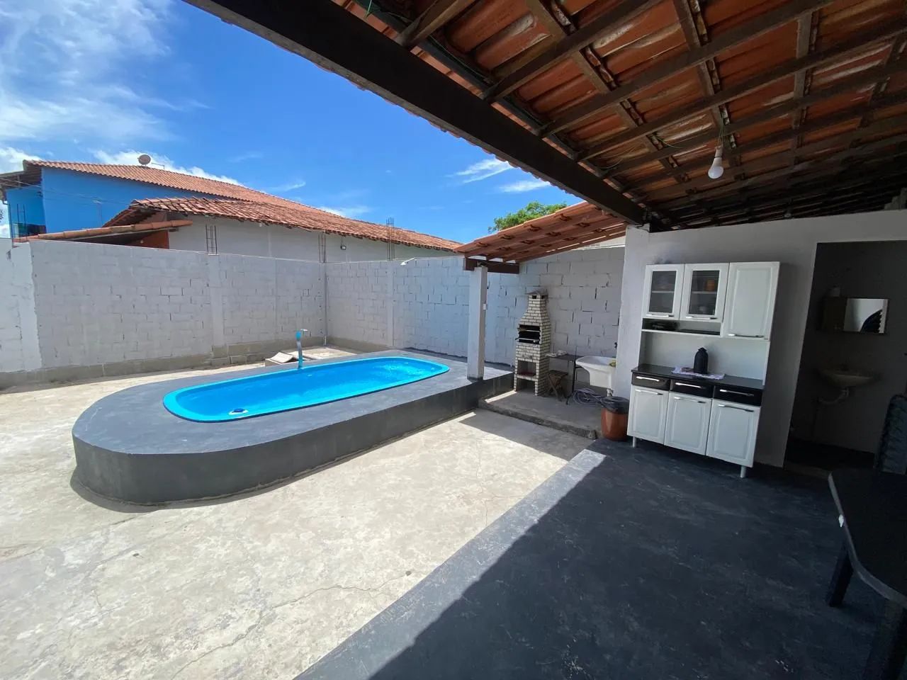 Casa 02 piscina temporada praia jacaraipe  - Foto 7