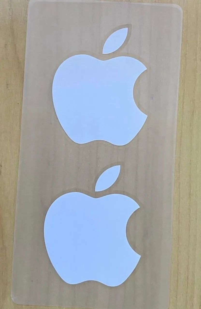 2 Adesivos APPLE original 