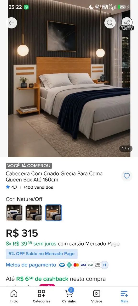 Cabeceira  - Foto 4