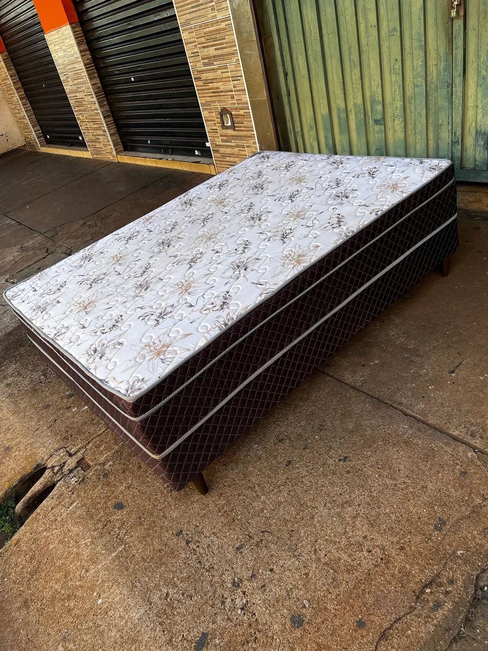 Cama box de casal conjugada seminova - Foto 3