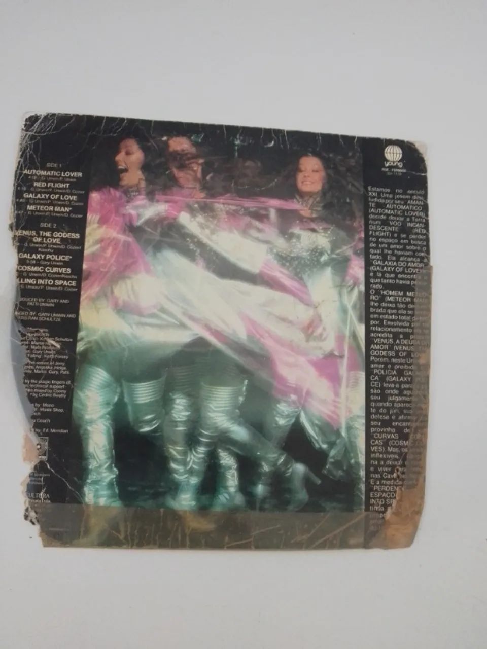 Vinil Dee D. Jackson - Cosmic Curves Original 1978 | LP Raro Disco