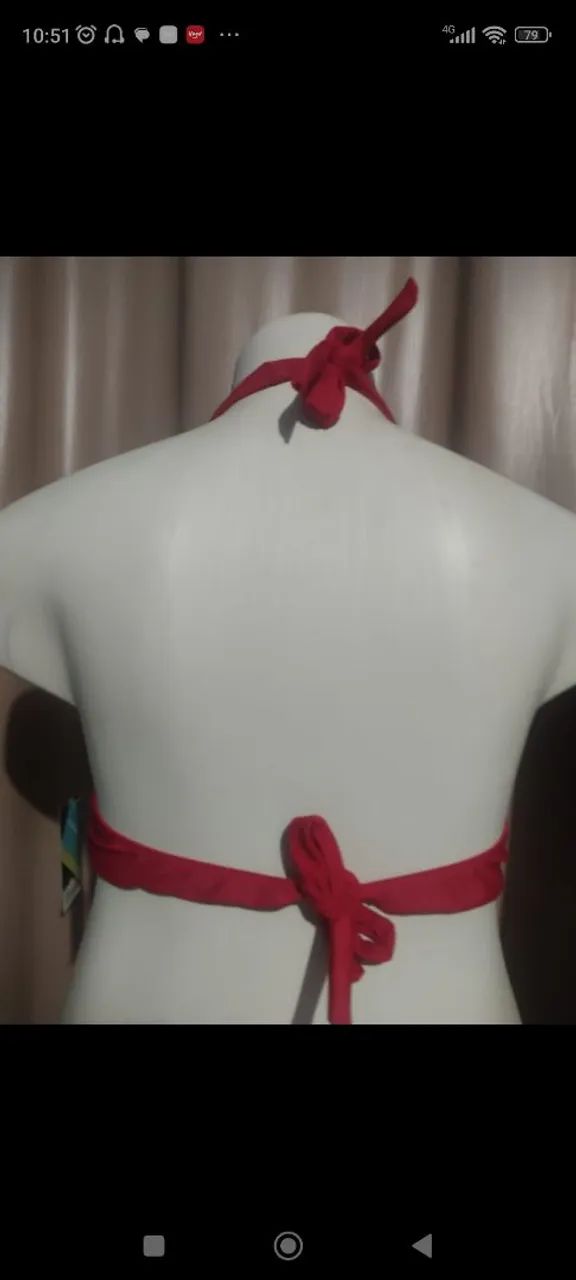Biquíni top 56 vermelho  - Foto 3